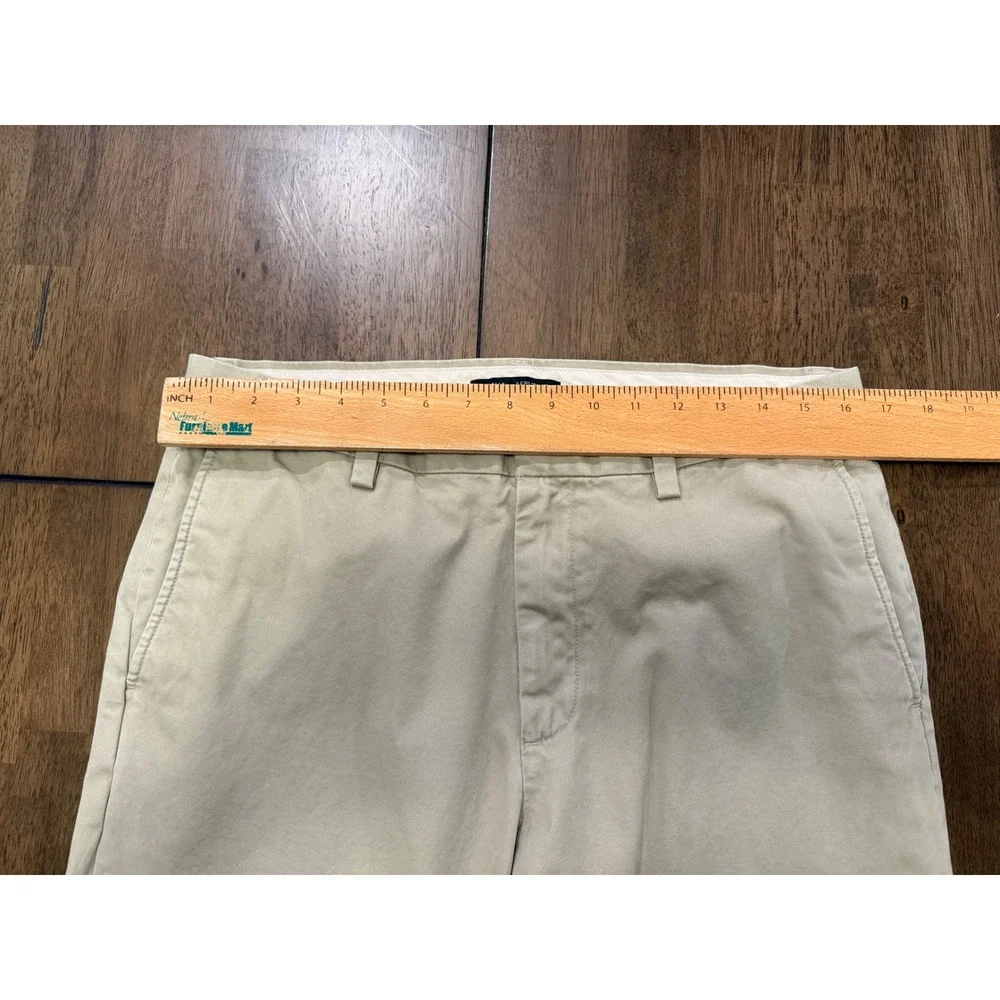 Banana Republic Emerson Chino Mens‎ 33x30 Khaki Tan Straight Leg Pants 2091